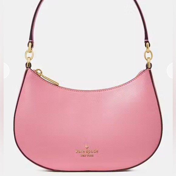 Kate Spade Paige Shoulder Bag Grapefruit Soda Pink - Picture 14 of 16